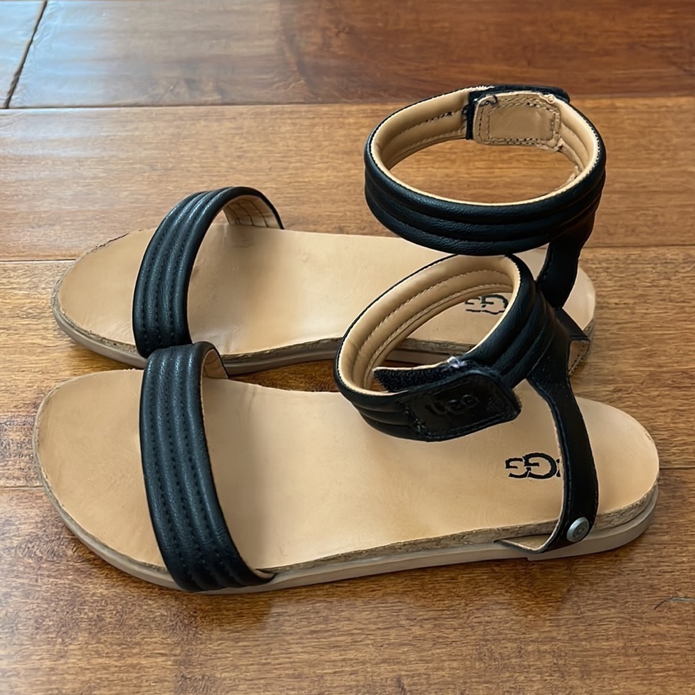 UGG Black Sandals - Picture 4 of 8